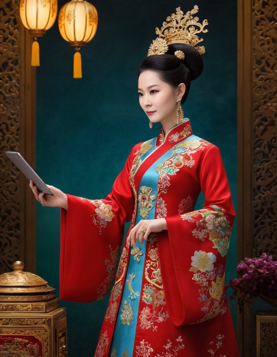 empress dowager cixi, shopping, fashion trends, online shopping, historical figure