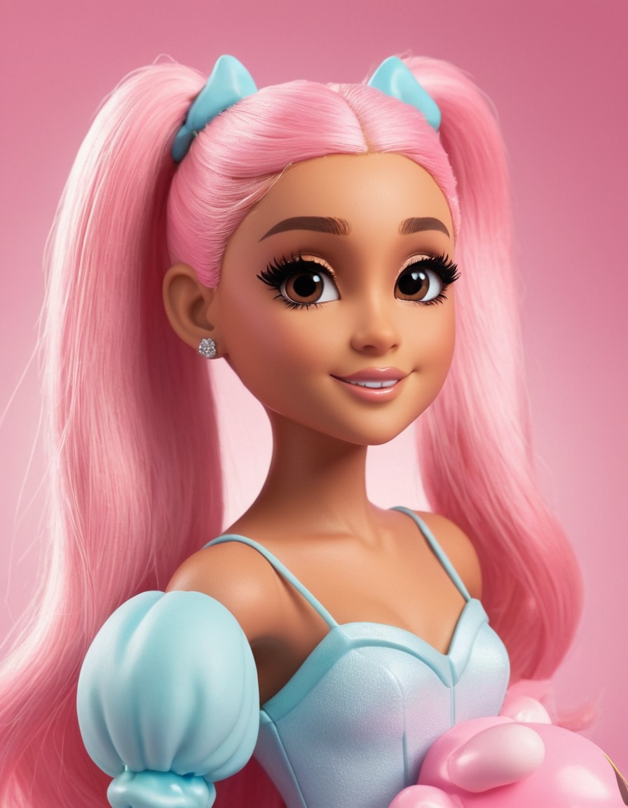 ariana grande, pop star, singer, celebrity, toy, miniature, collectible