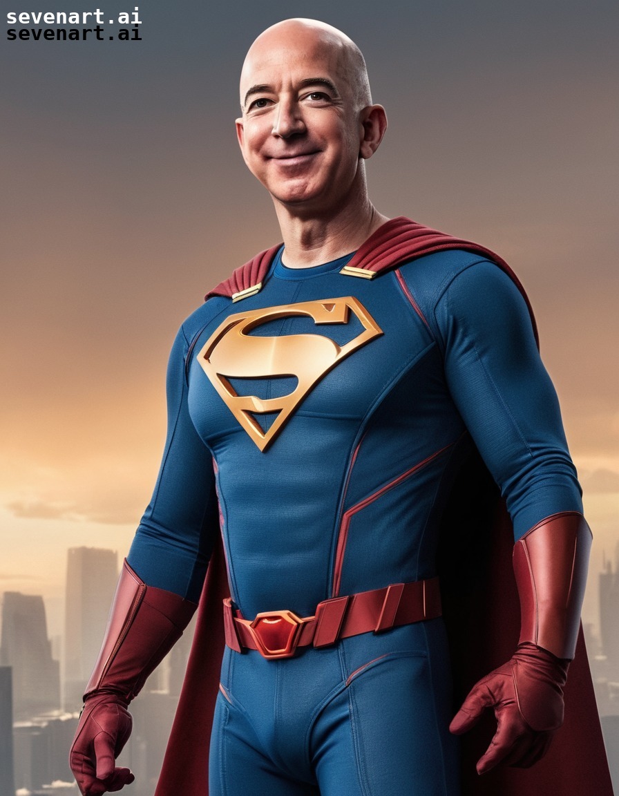 superhero, jeff bezos, delivery, happiness, fulfillment, amazon