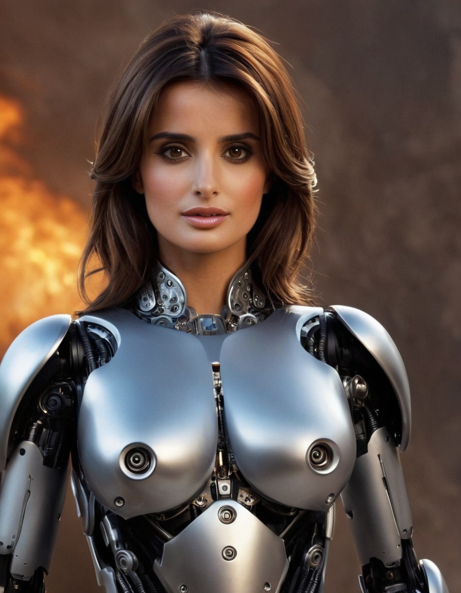 robot, penélope cruz, artificial intelligence, celebrity, science fiction