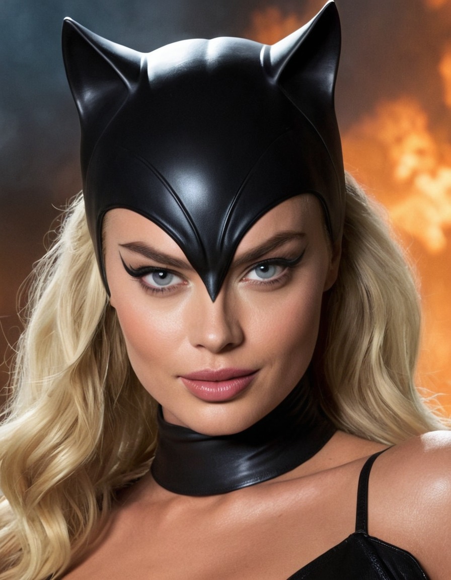 catwoman, margot robbie, dc comics, superhero, batman, film adaptation, actress