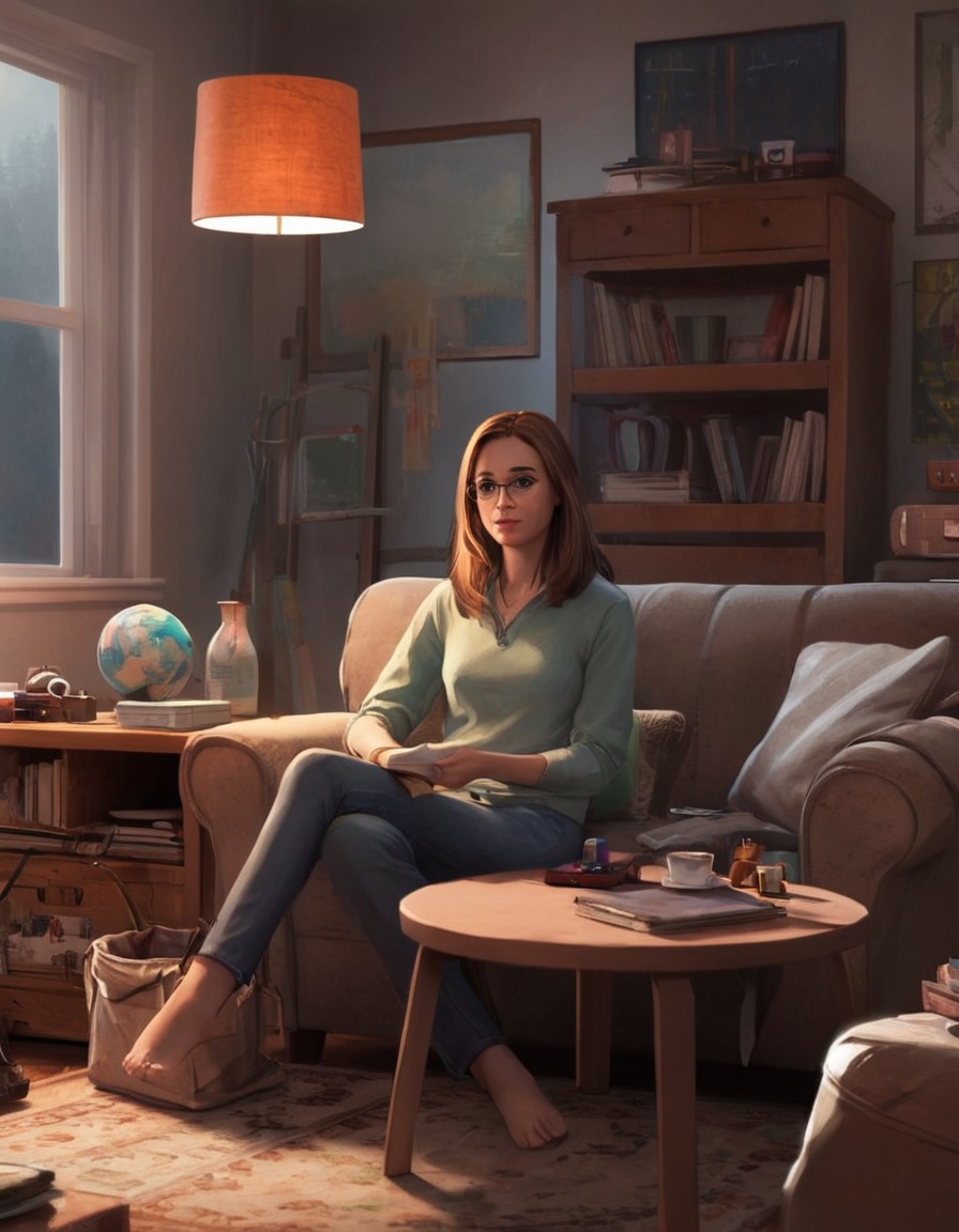 video game character, half-life 2, alex vance, cozy, living room, games, girls from games