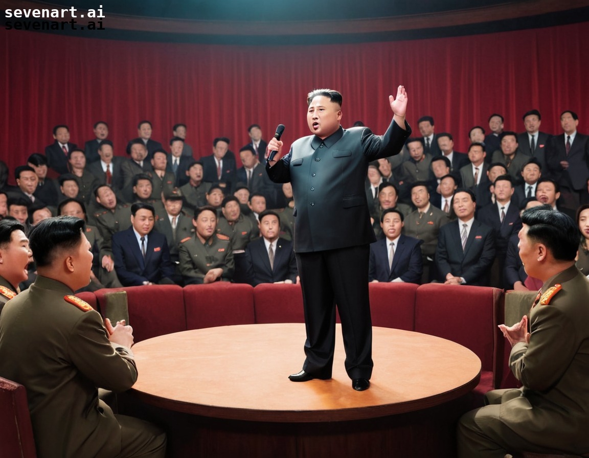 humor, comedy, failure, dictators, public speaking, kim jong-un, north korea