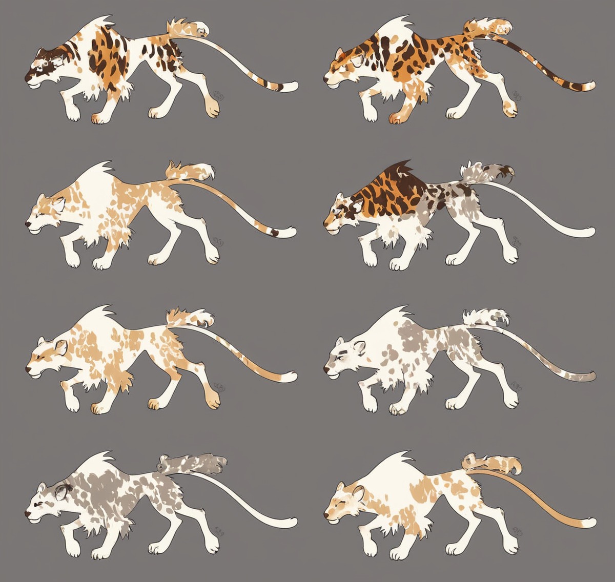 characterdesign, adoptable, tiger, adopt, adoptables, adopts, piebald, tigers