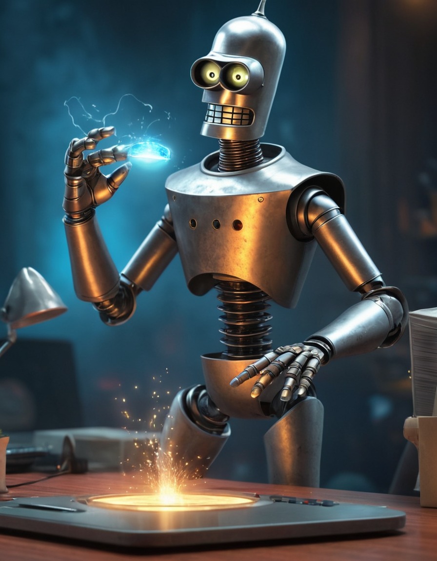 bender, futurama, robot, theft, comedy, robots, games, movies