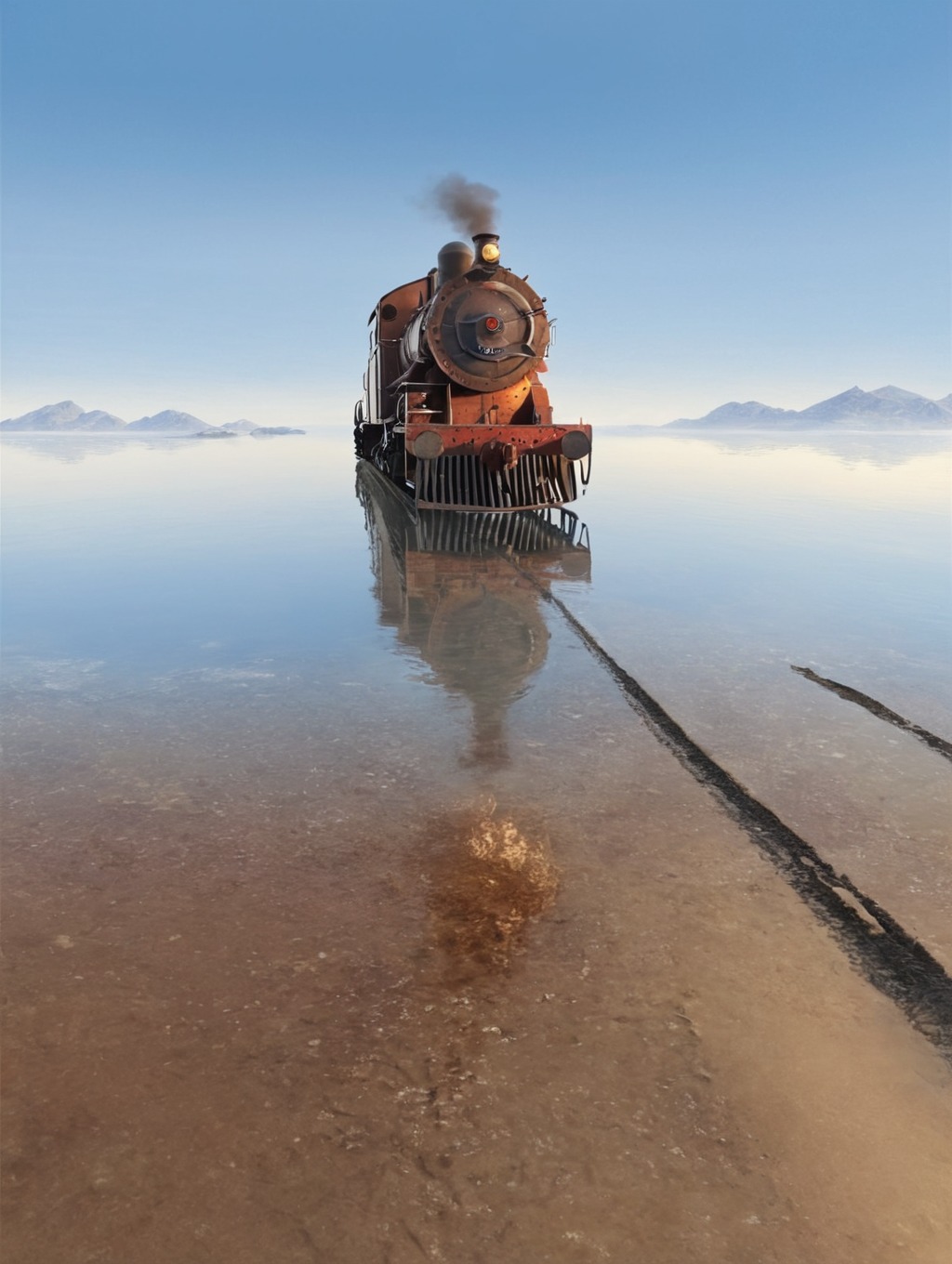 train, steam train, abandoned, art, bolivia