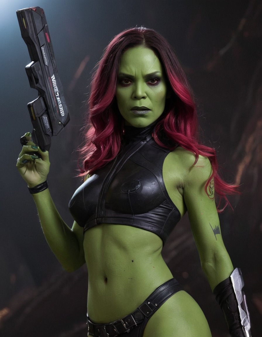 gamora, guardians of the galaxy, marvel, superhero, villain, antagonist