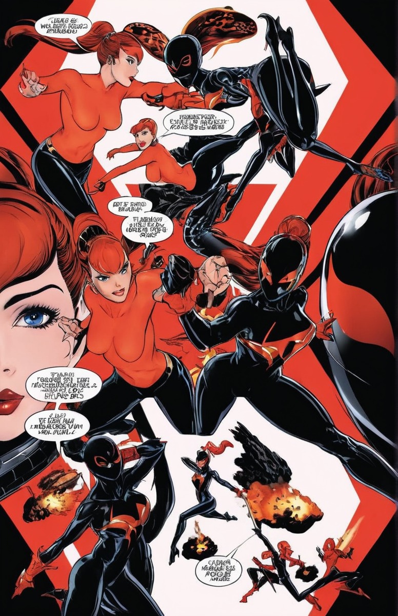 superheroine, blackwidow