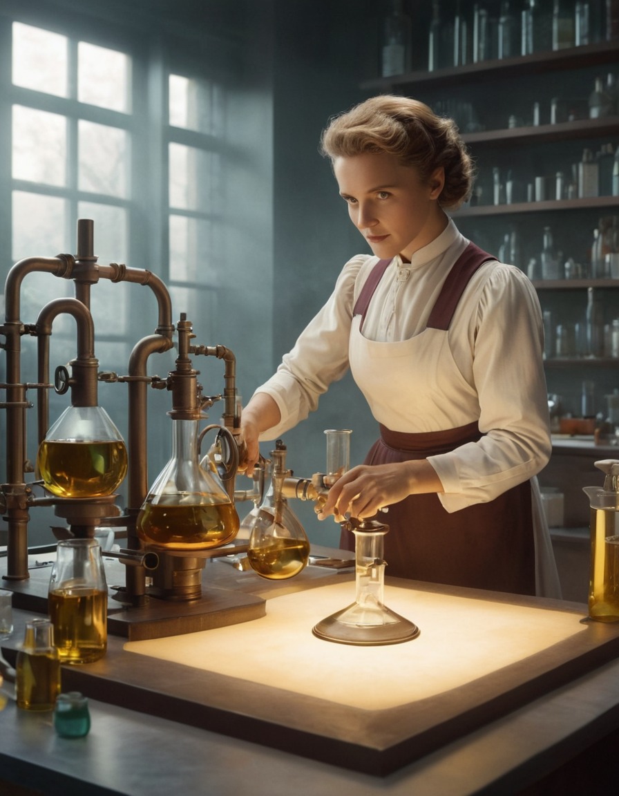 marie curie, scientist, laboratory, research, woman in science