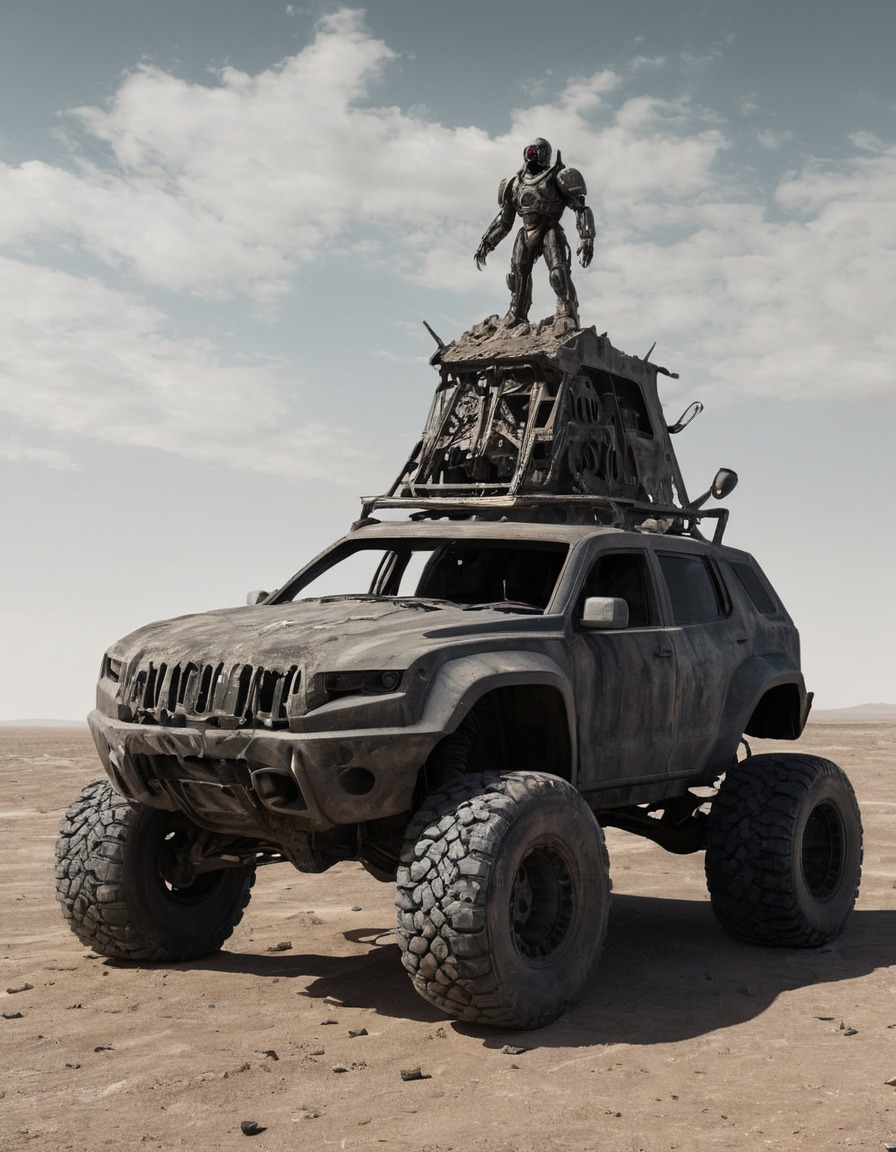 vehicle, triumph, victory, wasteland, post-apocalyptic, adventure, mad max