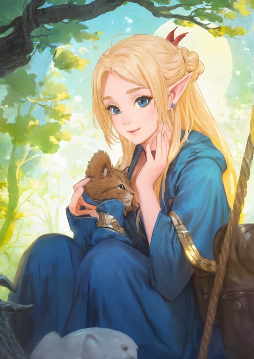 marcille donato, delicious in dungeon, dungeon meshi, kawaii, anime