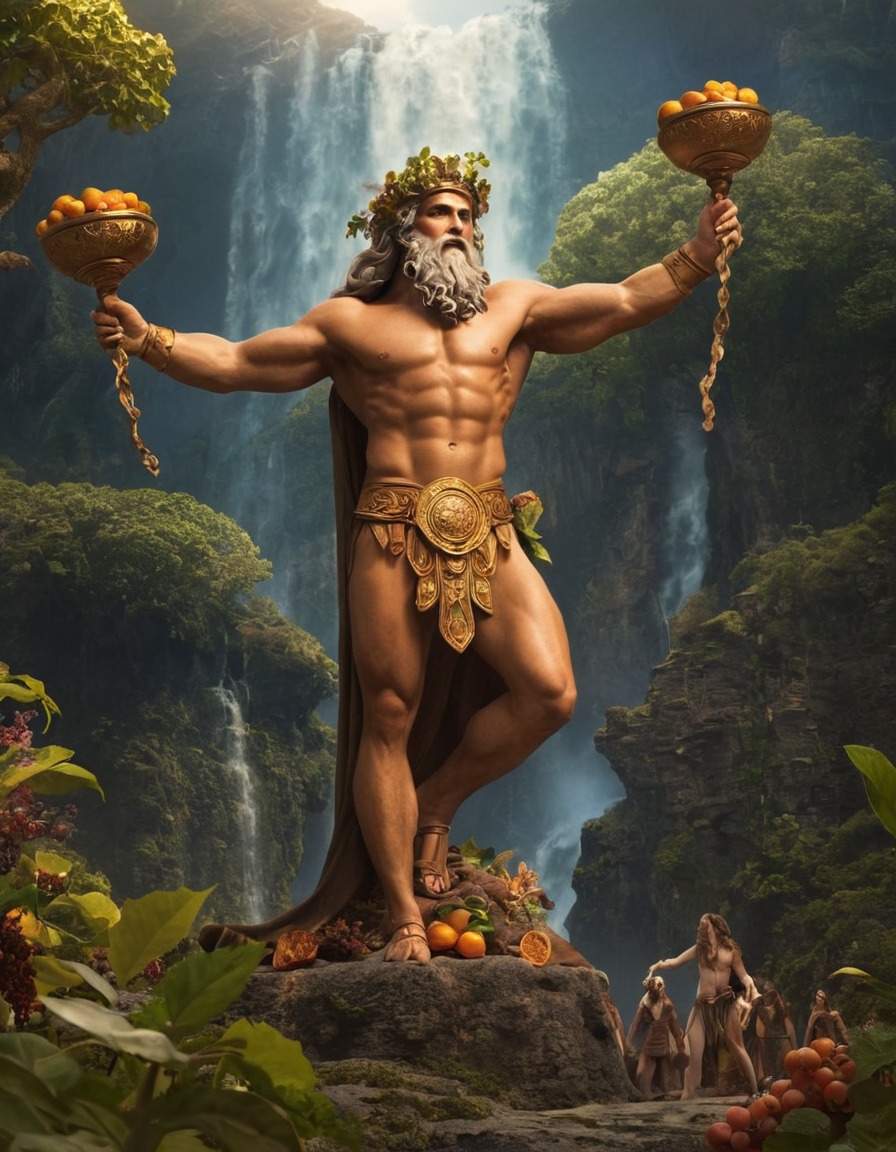 dionysus, greek mythology, epic, deity, mythological scene, ancient greece