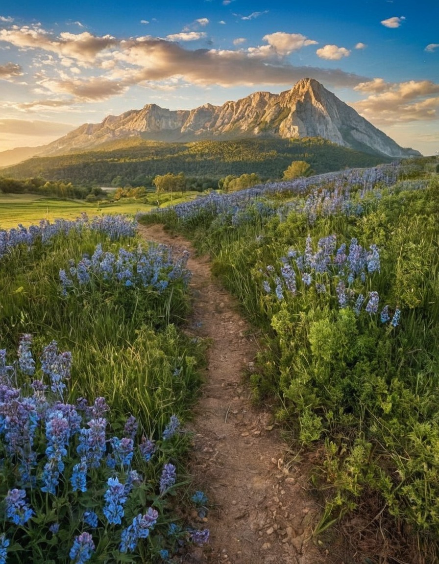 crested butte, gunnison, colorado, usa, nature, mount, landscape, nature aesthetic, flowers, wild flowers