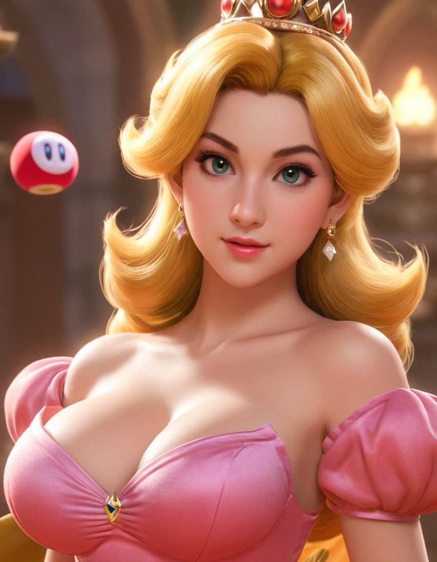 princess peach, super mario bros., nintendo, video games, female characters, rescue missions, adventure