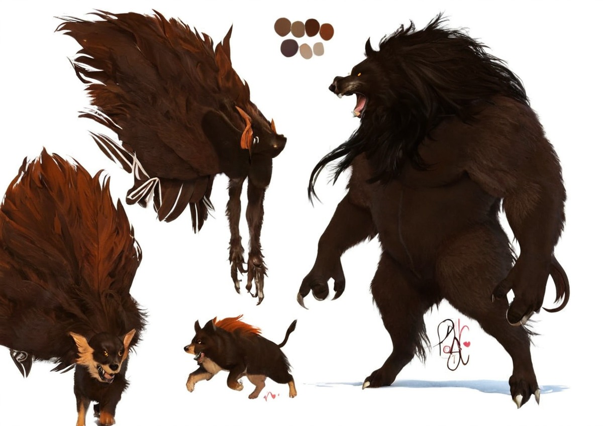 characterdesign, monster, creature, beast