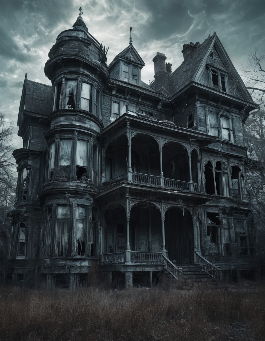 ghost, apparition, victorian mansion, decay, gothic, underground, dark