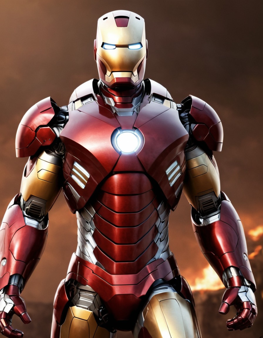 iron man, tony stark, marvel, superhero, robot, technology, sci-fi