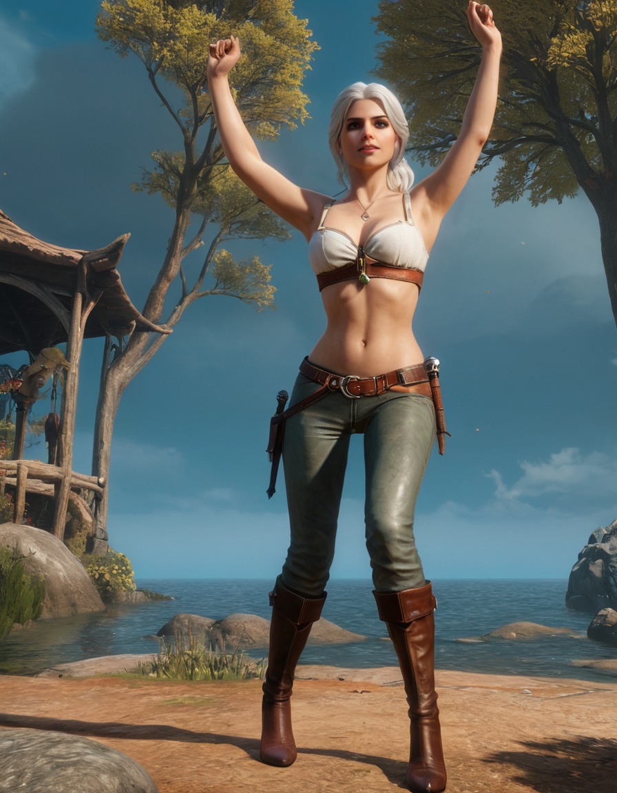 ciri, the witcher 3, wild hunt, video games, action, fantasy, heroine