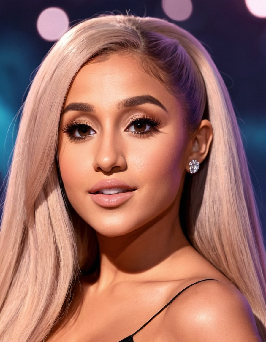 ariana grande, singer, celebrity, portrait, award-winning artist, beauty, mesmerizing