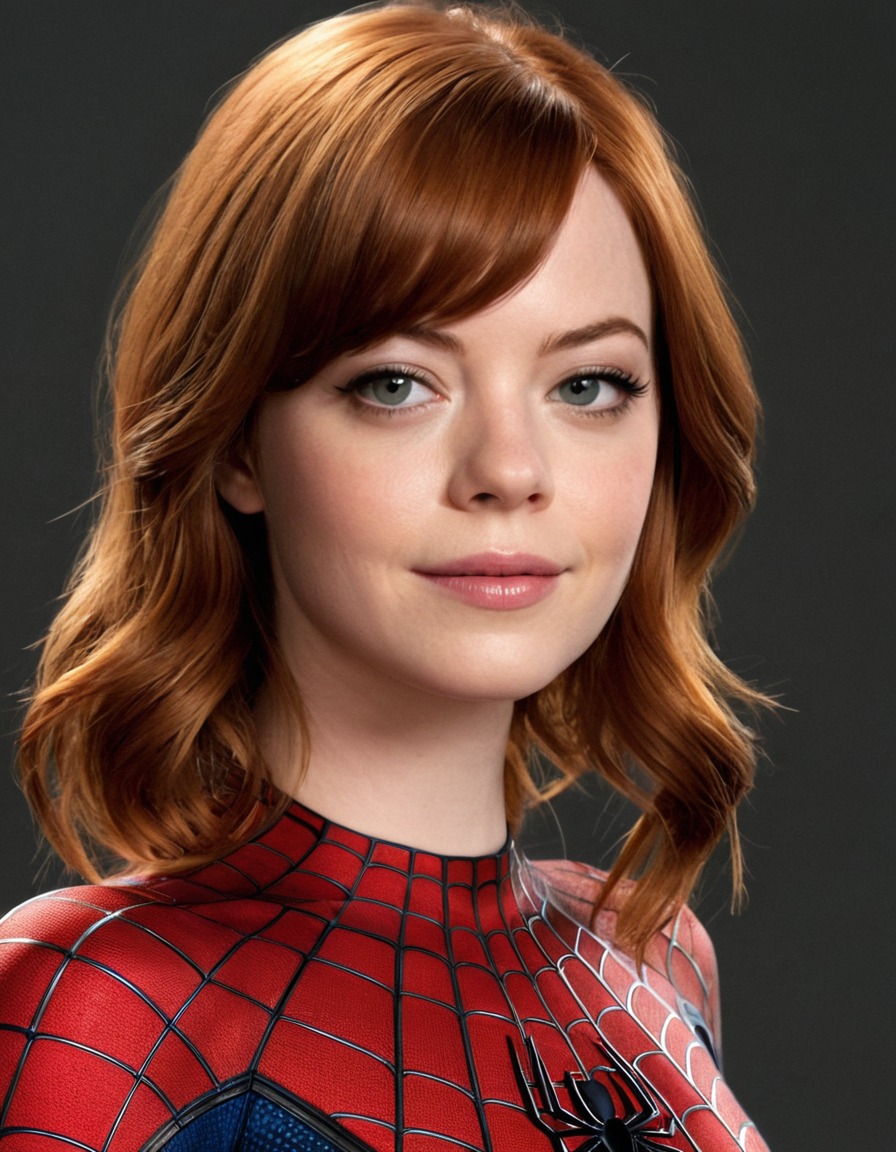 emma stone, spiderman, actress, superhero, marvel, gwen stacy