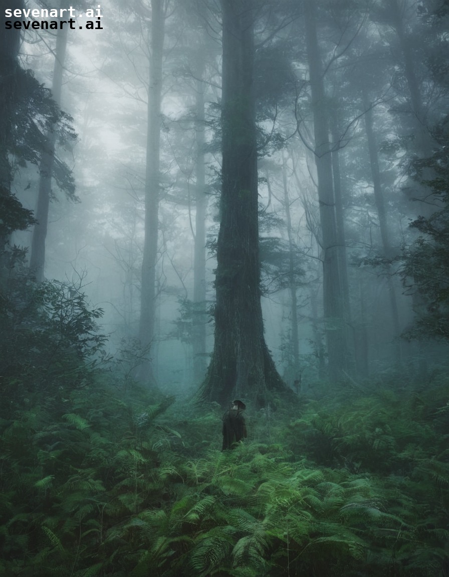 nature, misty, spooky, mysterious, forest