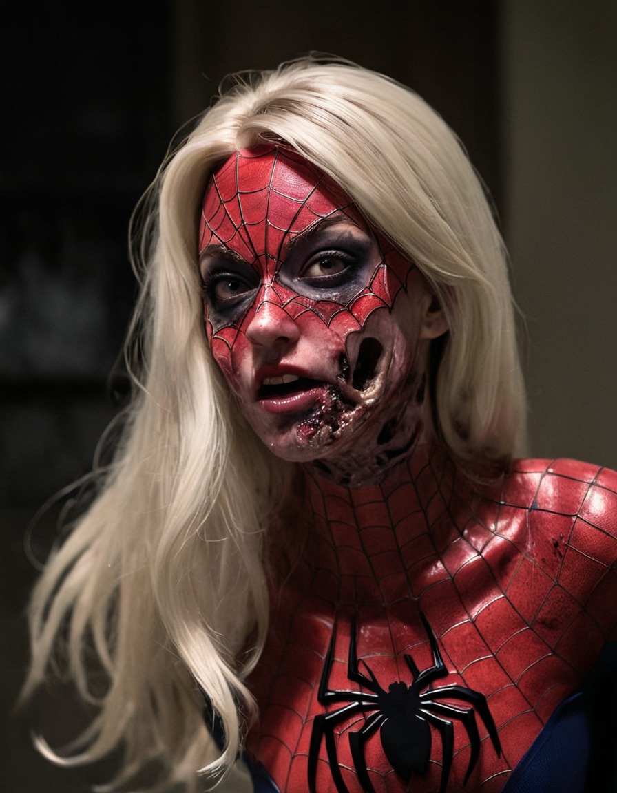 zombie, gwen stacy, spiderman, marvel, undead, horror