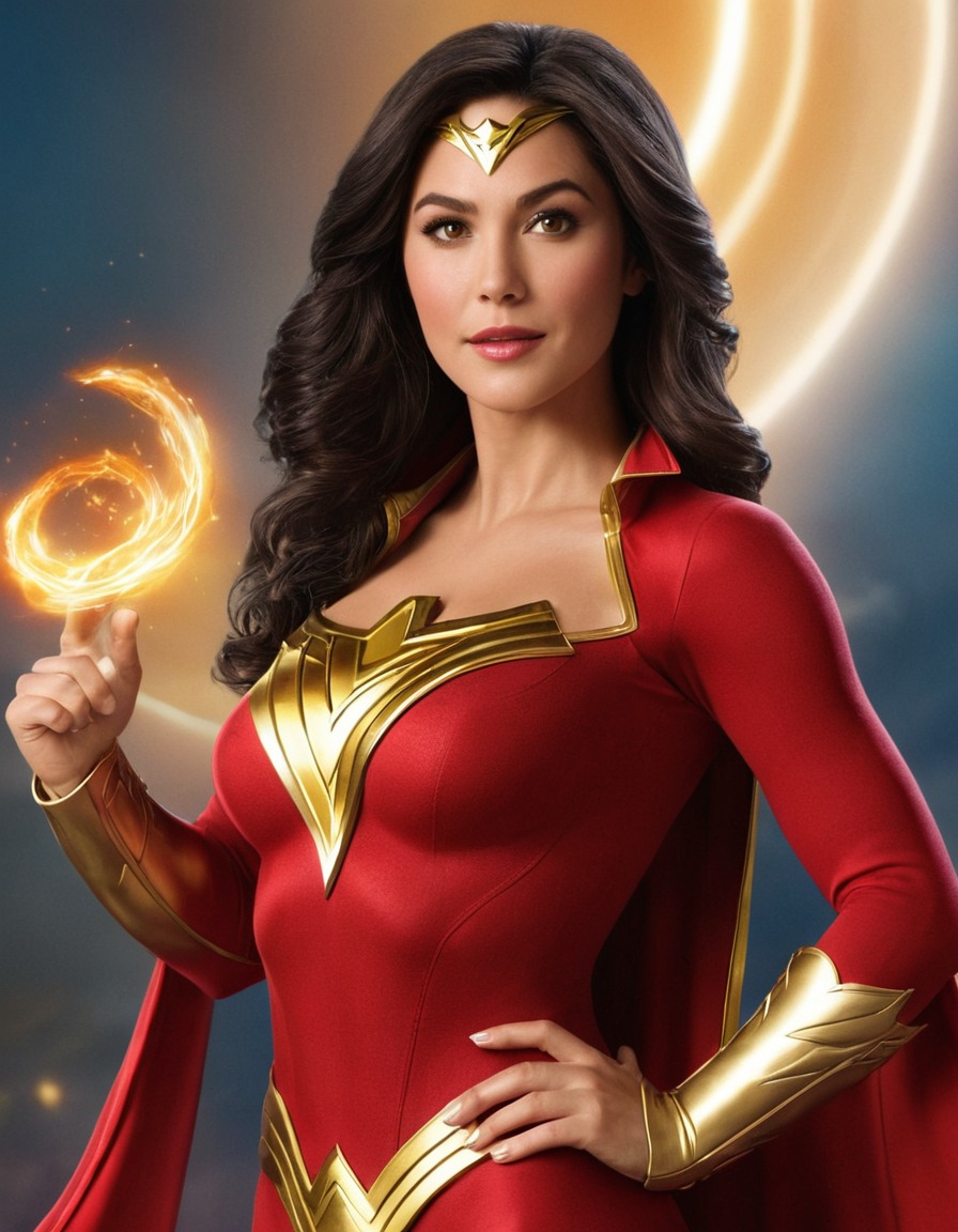 shazam, female superhero, dc comics, supernatural abilities, gender-bender, power of transformation, strong female character