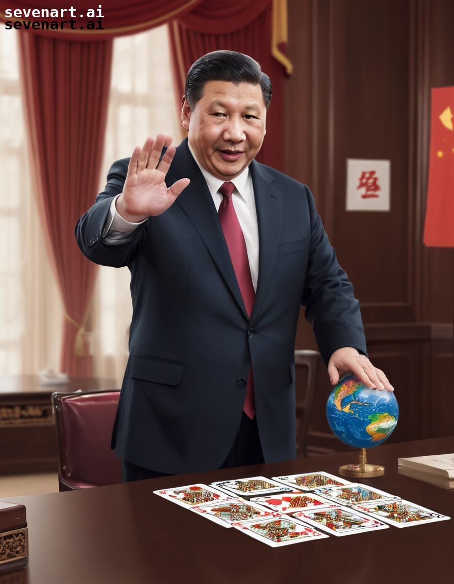 xi jinping, magic trick, fail, comedy, political satire, china