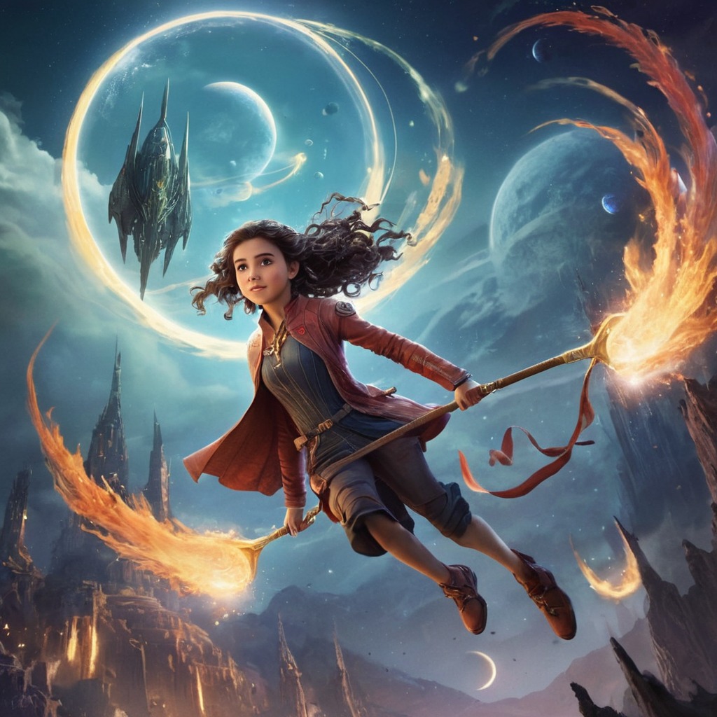 magic, harrypotter, digitalart, fantasyart, conceptart, fanart, broomstick, clouds, elements, fairytale, fantastical, fantasy, featuring, gear, magical, quidditch, shimmering, sparks, sport, swirling, vibrant, whimsical, dailychallenge, tengrai