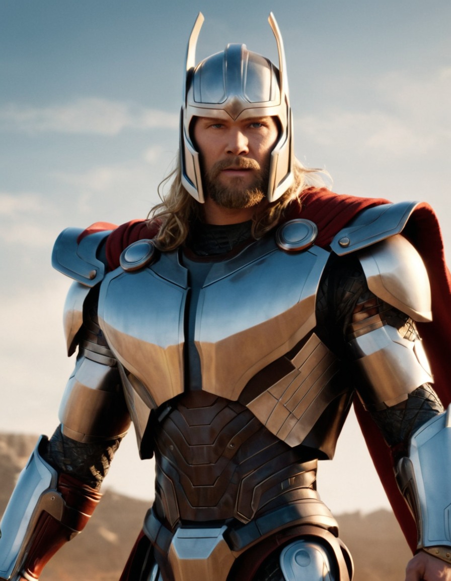 thor, robot, marvel, superhero, fiction, science fiction