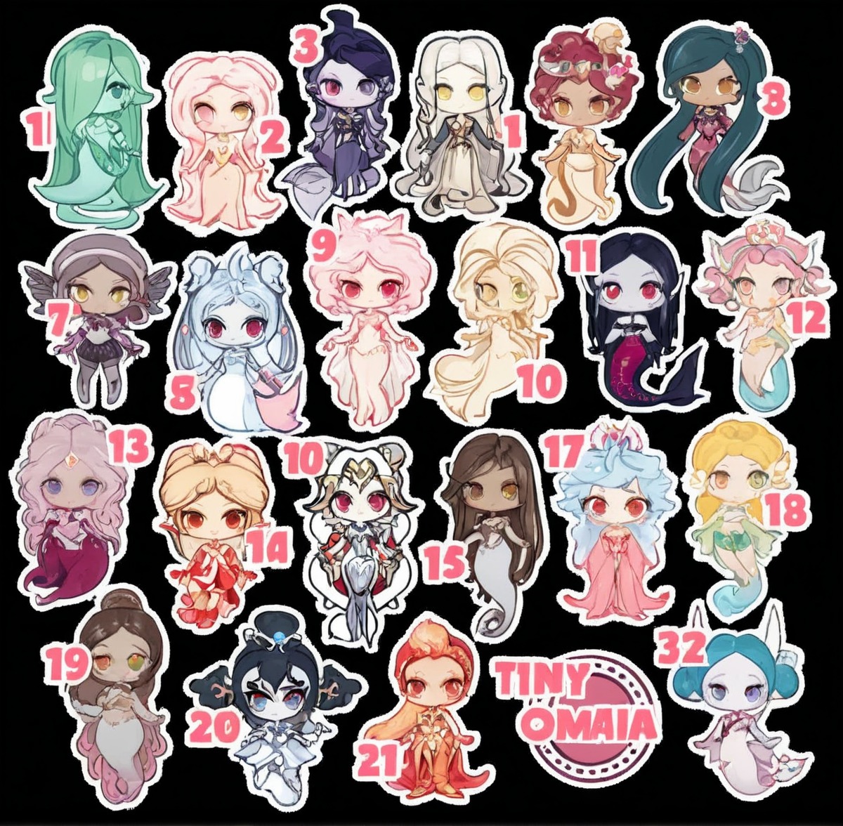 adopt, adoptable, anime, axolotl, character, cheap, chibi, cute, eel, humanoid, mermaid, mermaids, moe, octopus, open, originalcharacter, paypal, random, shark, simple, siren, gacha, potats, mermay, fixedpriceadopts, cutepotatoadoptshop, jellyfish, mermay2024