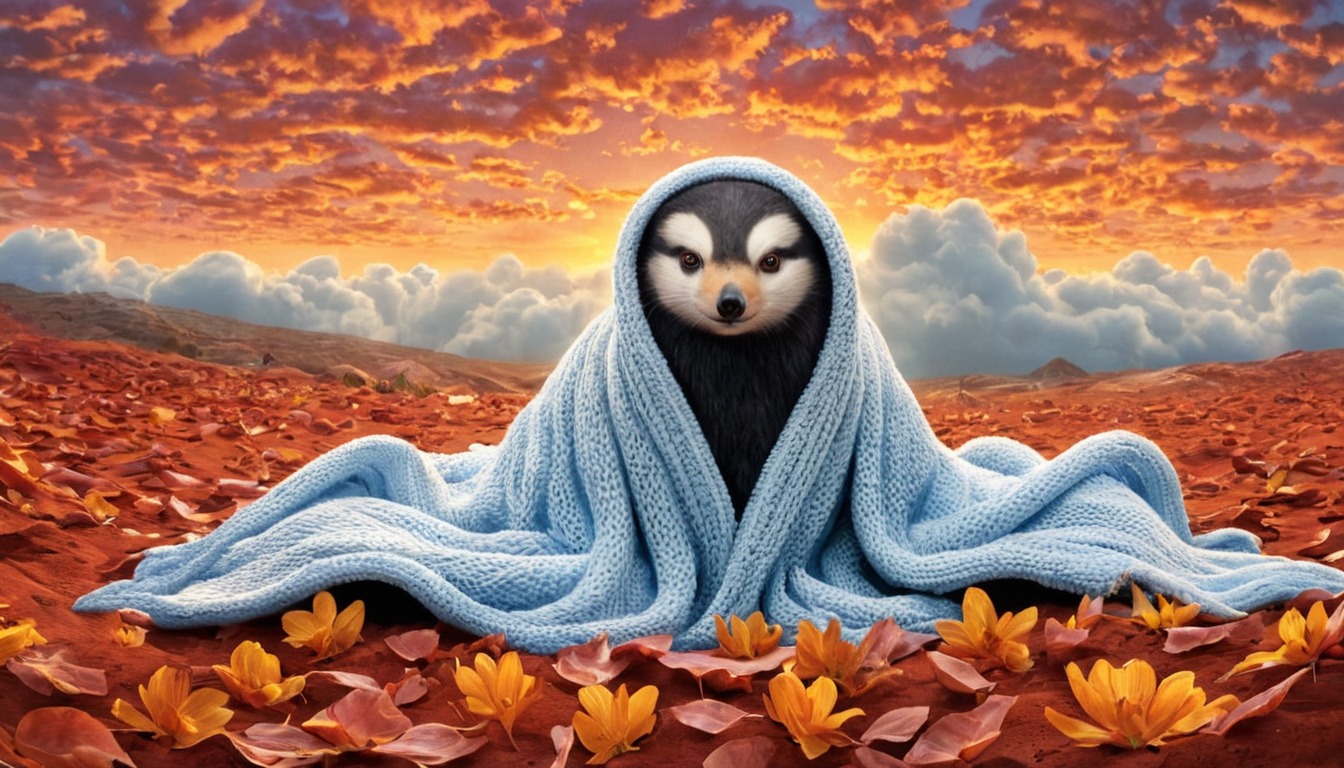 wallpaper, autumn, creature, dark, epic, fall, fantasy, fantasyart, fantasyartwork, fantasycharacter, fantasyillustration, fantasylandscape, horror, leaves, macabre, magic, mythology, penguin, pullover, scifi, scififantasy, sweater, scifiartwork, aiart, dailychallenge, sweaterweather, jamesar, noaihaters