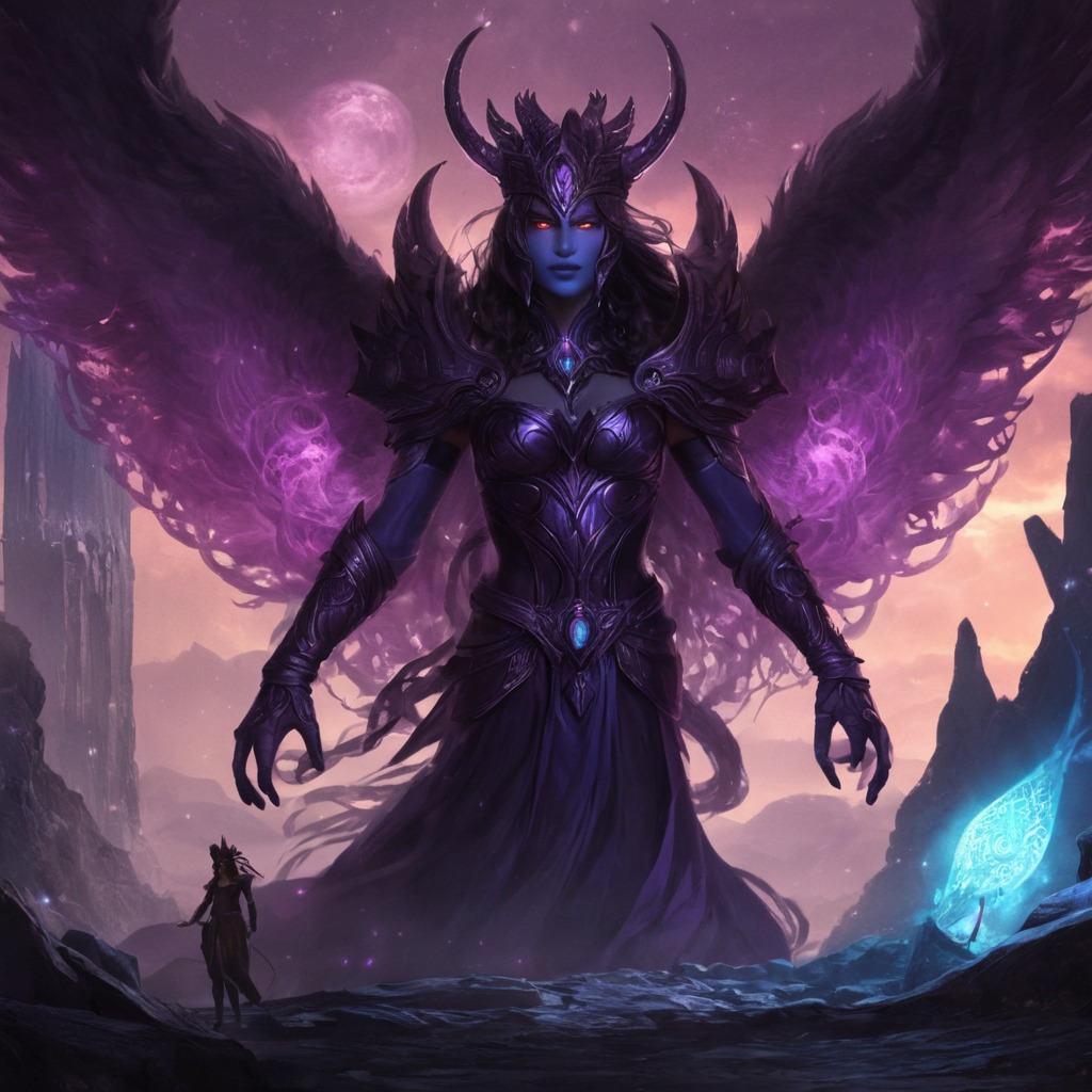 digitalart, characterdesign, fantasyart, magicthegathering, dreamup, monster, ai_art