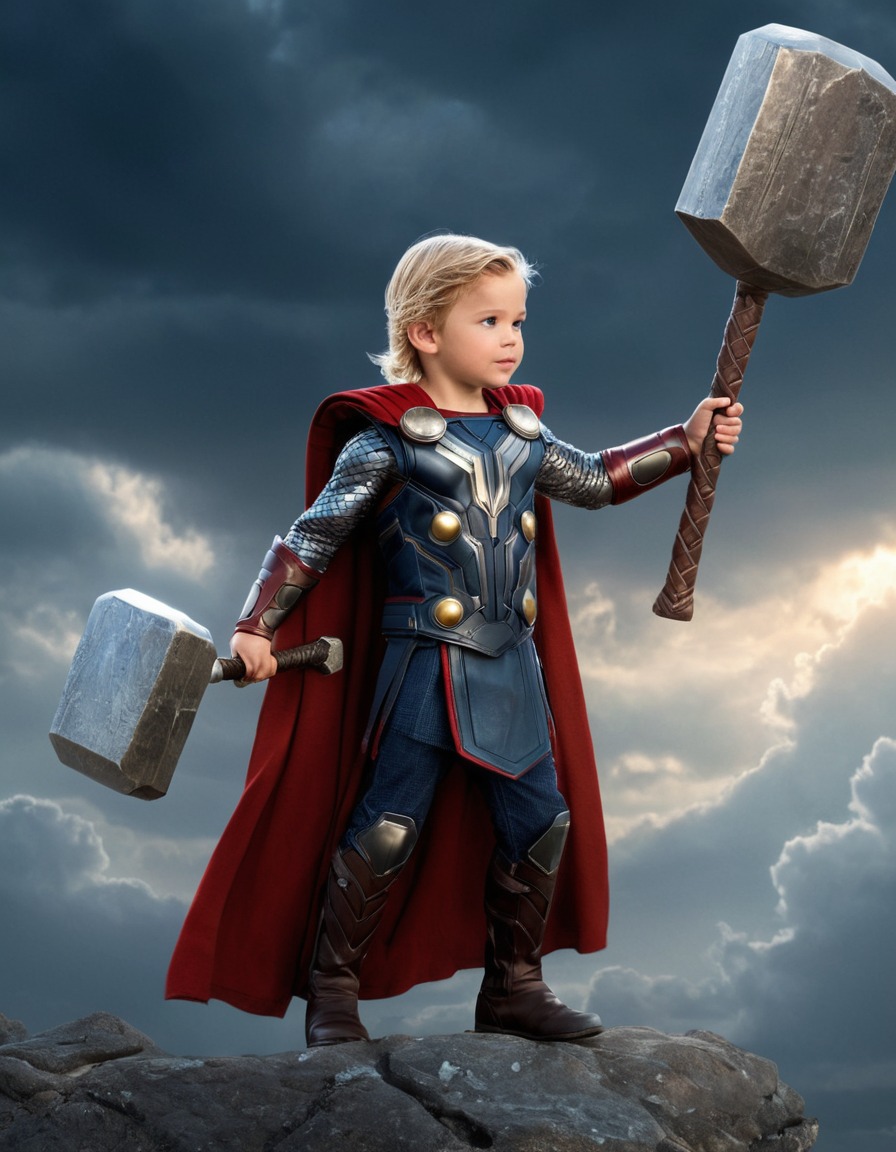 thor, norse mythology, marvel comics, asgard, childhood, mighty thor, god of thunder