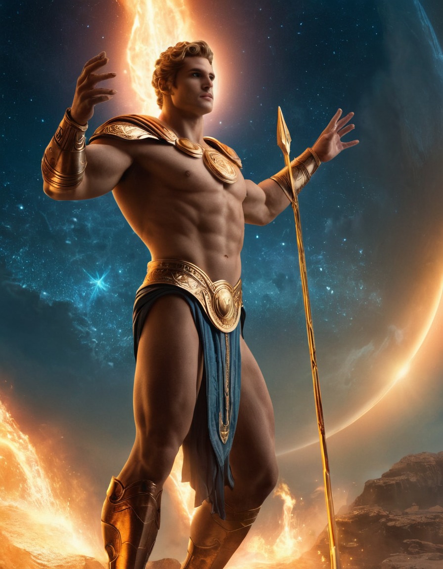 apollo, epic, greek mythology, deity, mythological scene