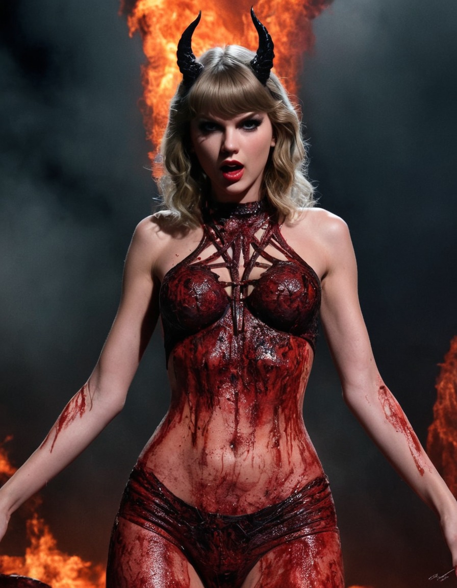 taylor swift, demon, hell, supernatural, music, pop culture