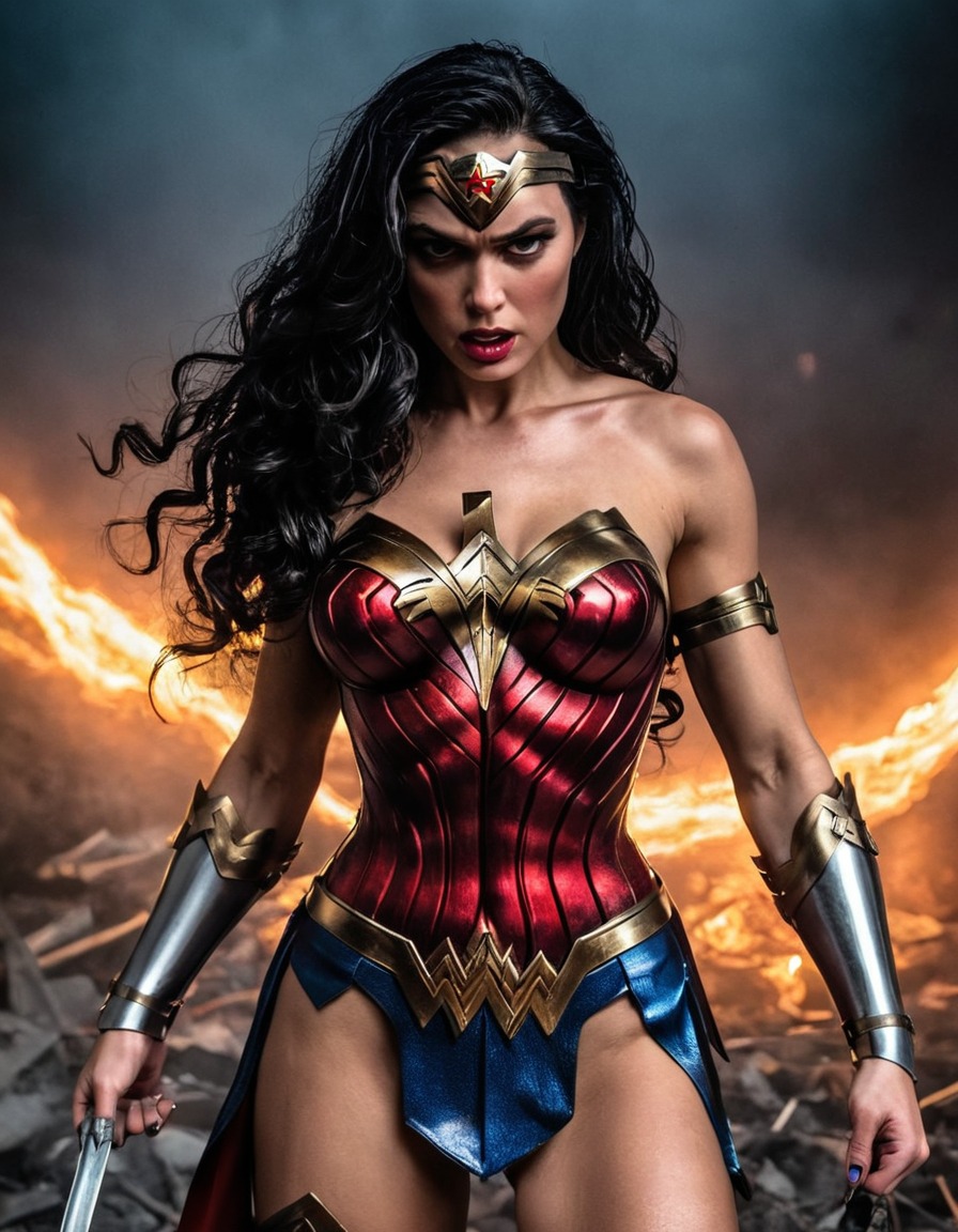 wonder woman, dc comics, superhero, villain, fictional character, justice league, comics