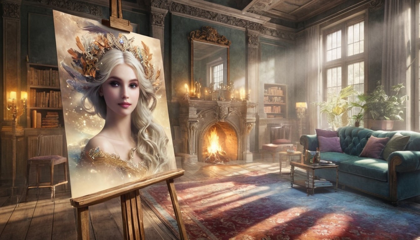 beauty, portrait, fireplace, portraitbeauty, portraitgirl, sketchdoodle, doodleday