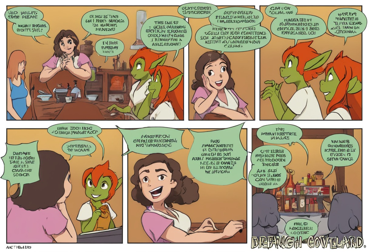 comic, webcomic, humor, annabella, dragons, funny, kai, kaya, twin