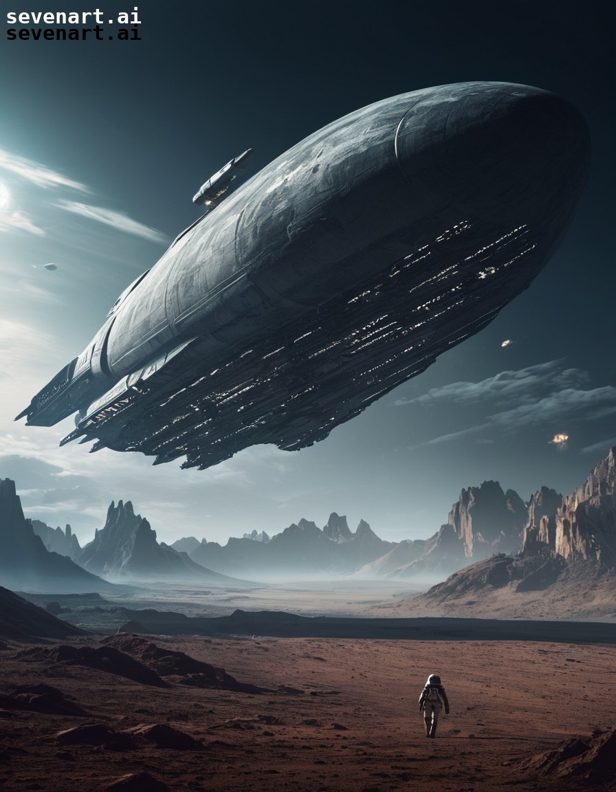 spaceship, sci-fi, technology, arrival, shadow, aliens, three body problem, trisolaran