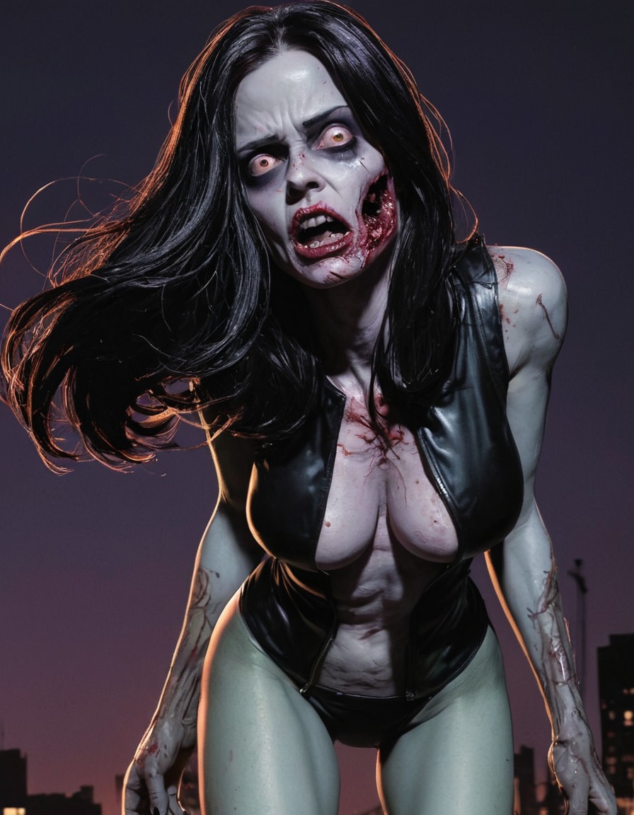 zombie, jessica jones (marvel comics), marvel comics, undead, superhero, fictional character