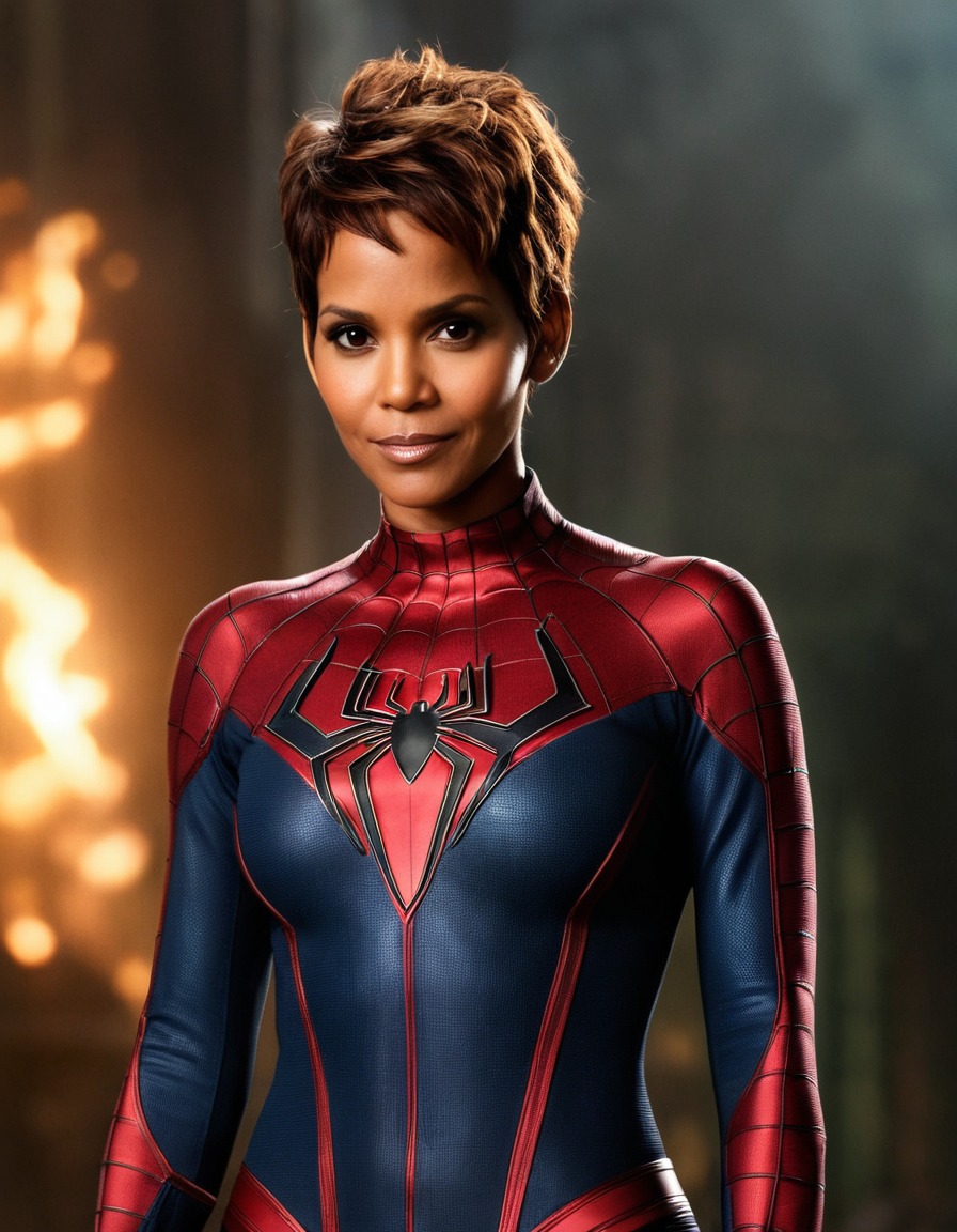 halle berry, spiderman, marvel, superhero, actress