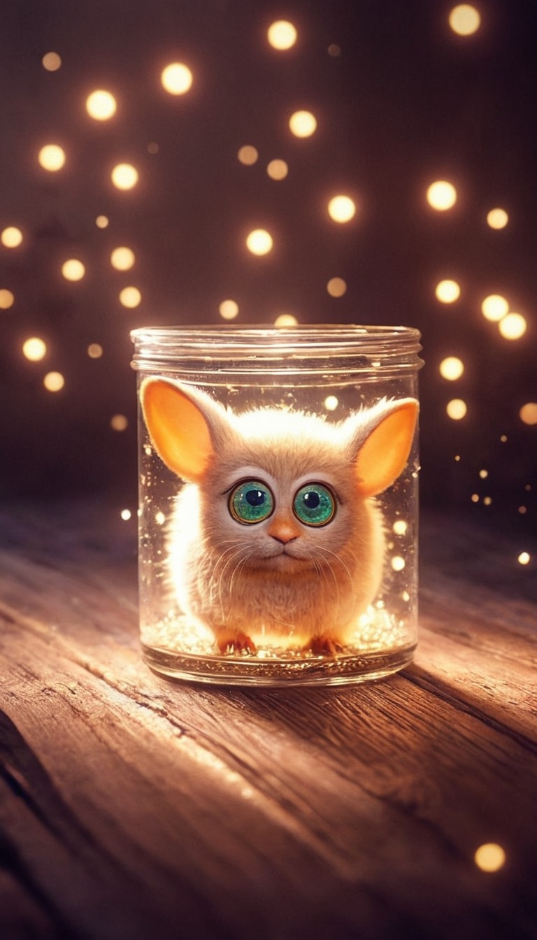 90s, animal, cute, furby, jar, lit, toy