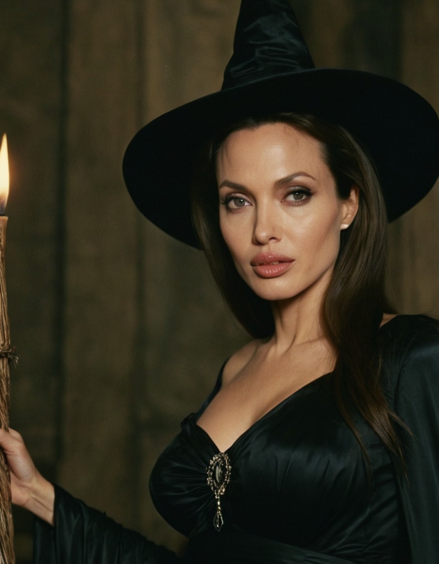 witchcraft, celebrity, angelina jolie, actress, magic, fantasy, hollywood