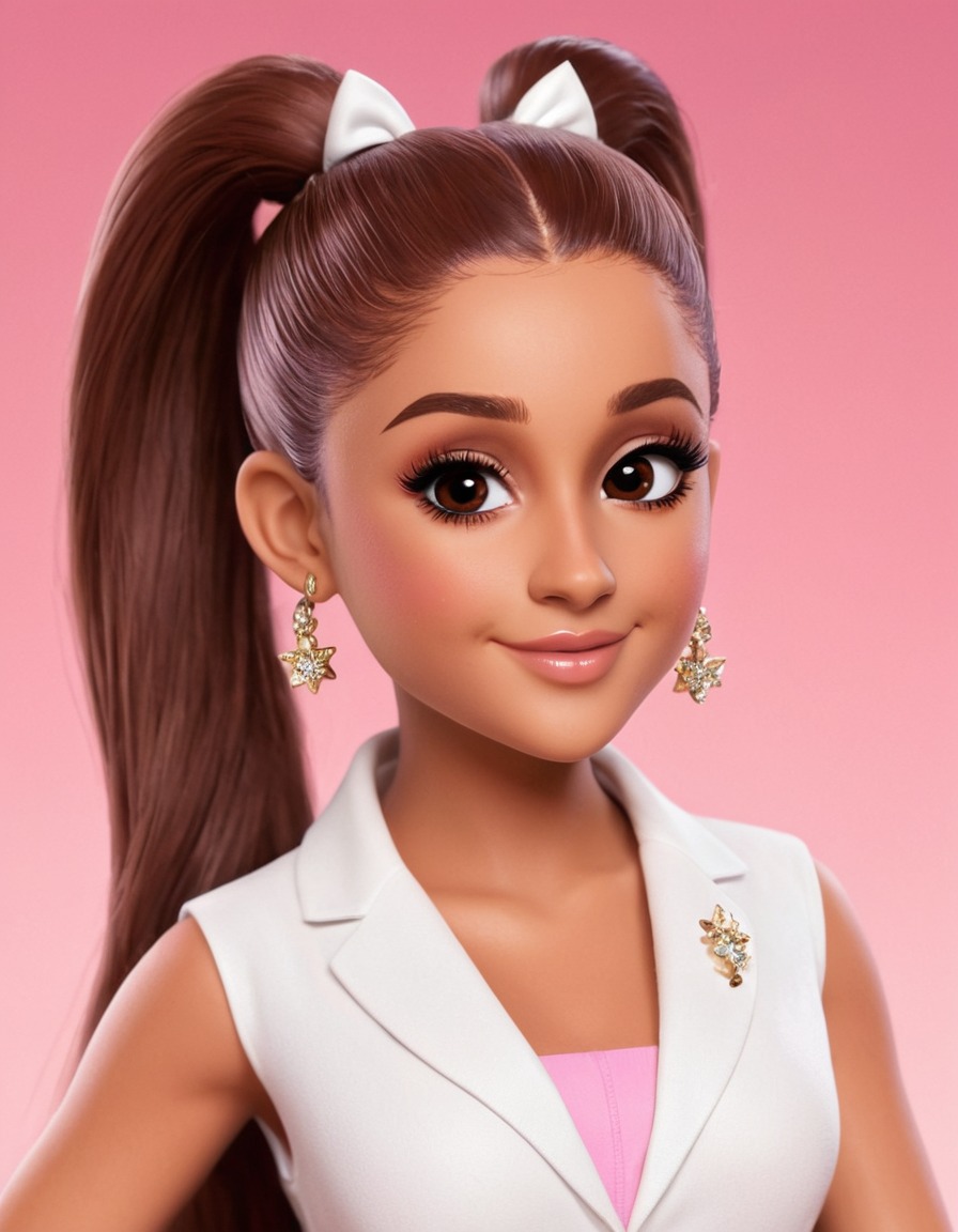 ariana grande, pop star, singer, celebrity, toy, miniature, collectible