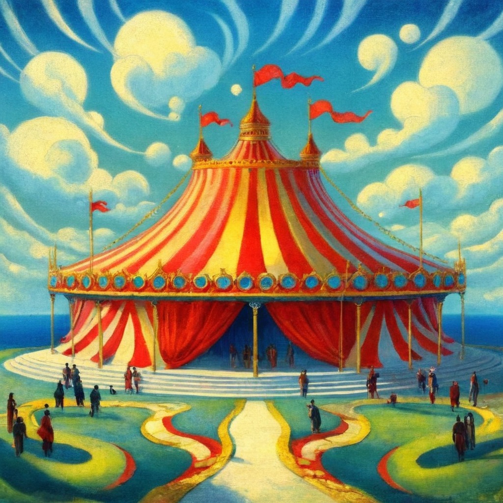 digitalart, circus