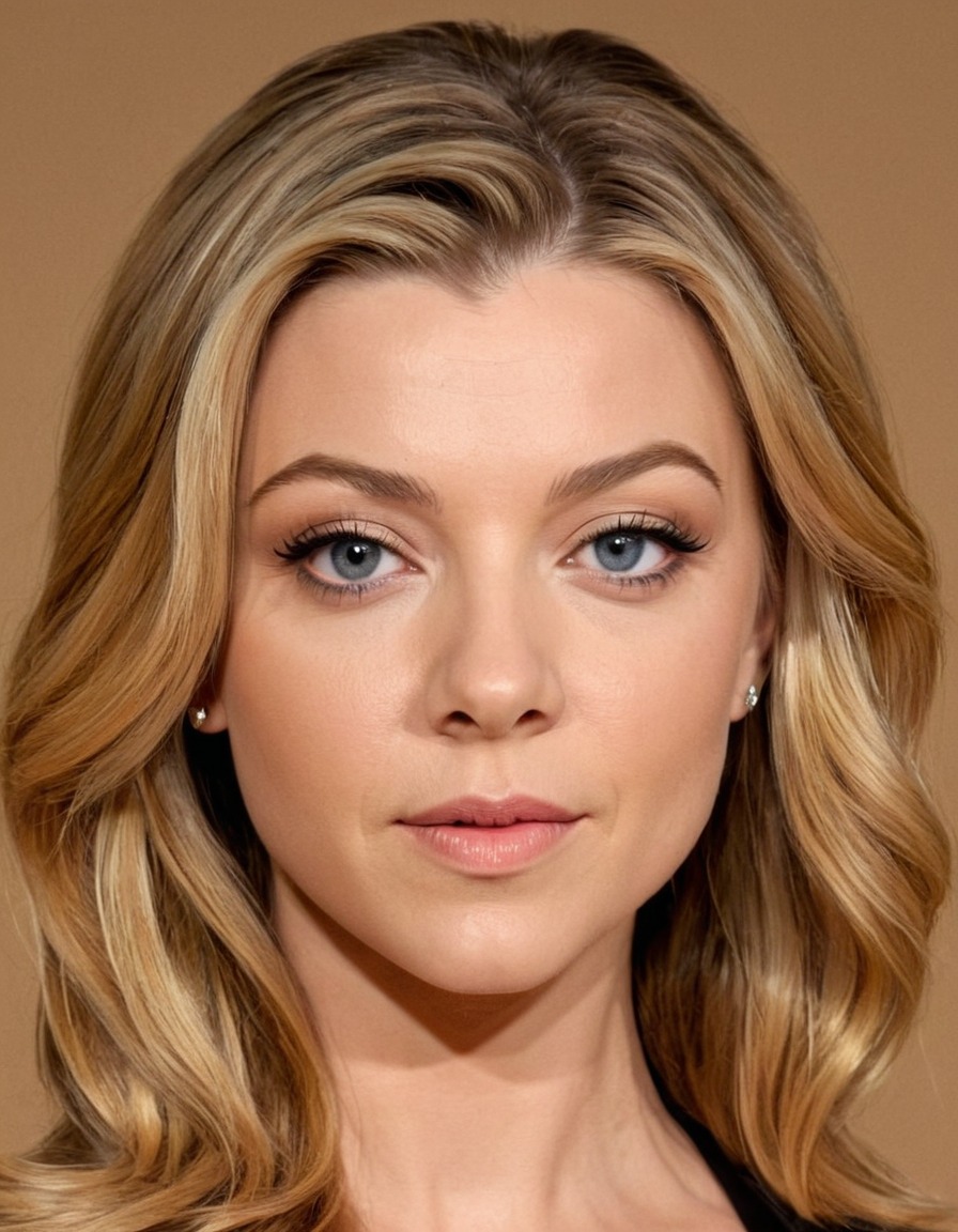 natalie dormer, celebrity, portrait, funny, art, painting, humor