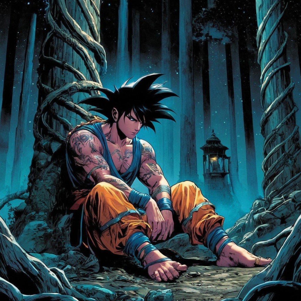 dragonballz, anime, bondage, dragonball, forest, goku, malefeet, malefoot, trees, vines, gokudragonball, animefeet, malefootfetish, guysindistress, bondagefeet, gokudragonballz, guysinperil, malefeetfetish, guysinbondage, guysintrouble, vinesbondage