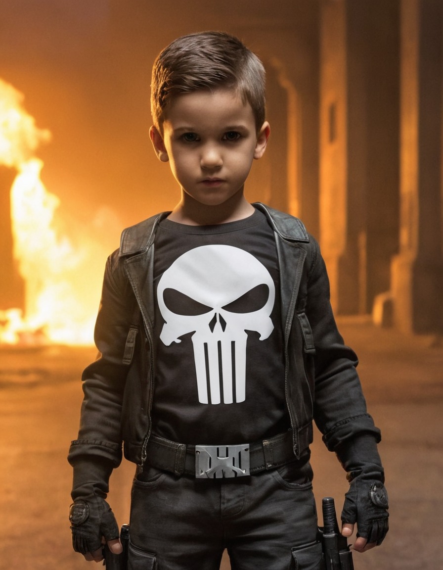 the punisher, marvel, frank castle, vigilante, childhood, tragic backstory, comic character