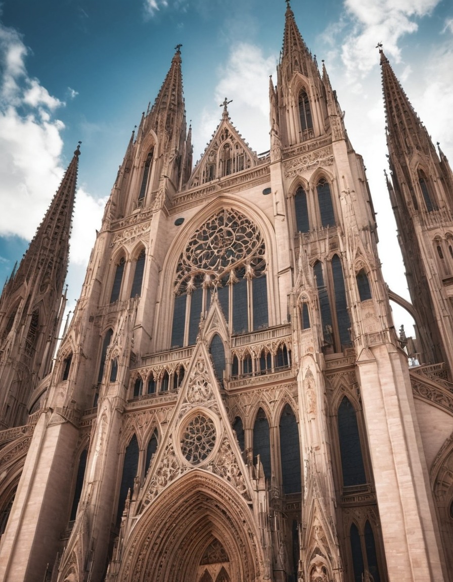 architecture, gothic, cathedral, religious building